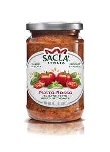 Sauce pesto rosso : accompagnement de caractère ! Dispo sur À Table